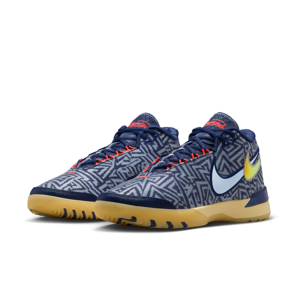 LeBron James LeBron NXXT Genisus Basketball Shoes 'Navy/Yellow/Crimson'