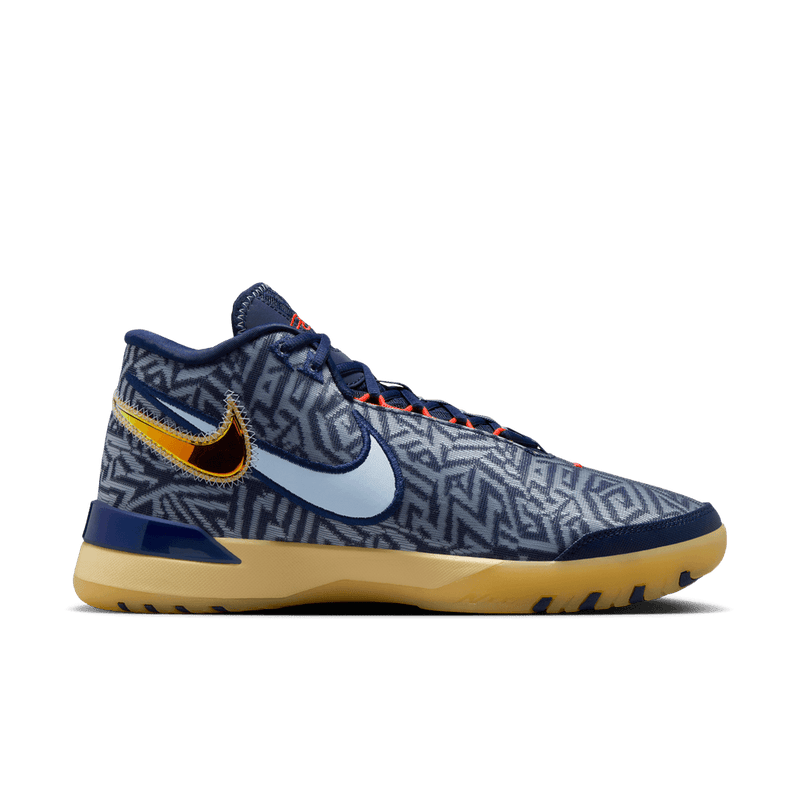 LeBron James LeBron NXXT Genisus Basketball Shoes 'Navy/Yellow/Crimson'
