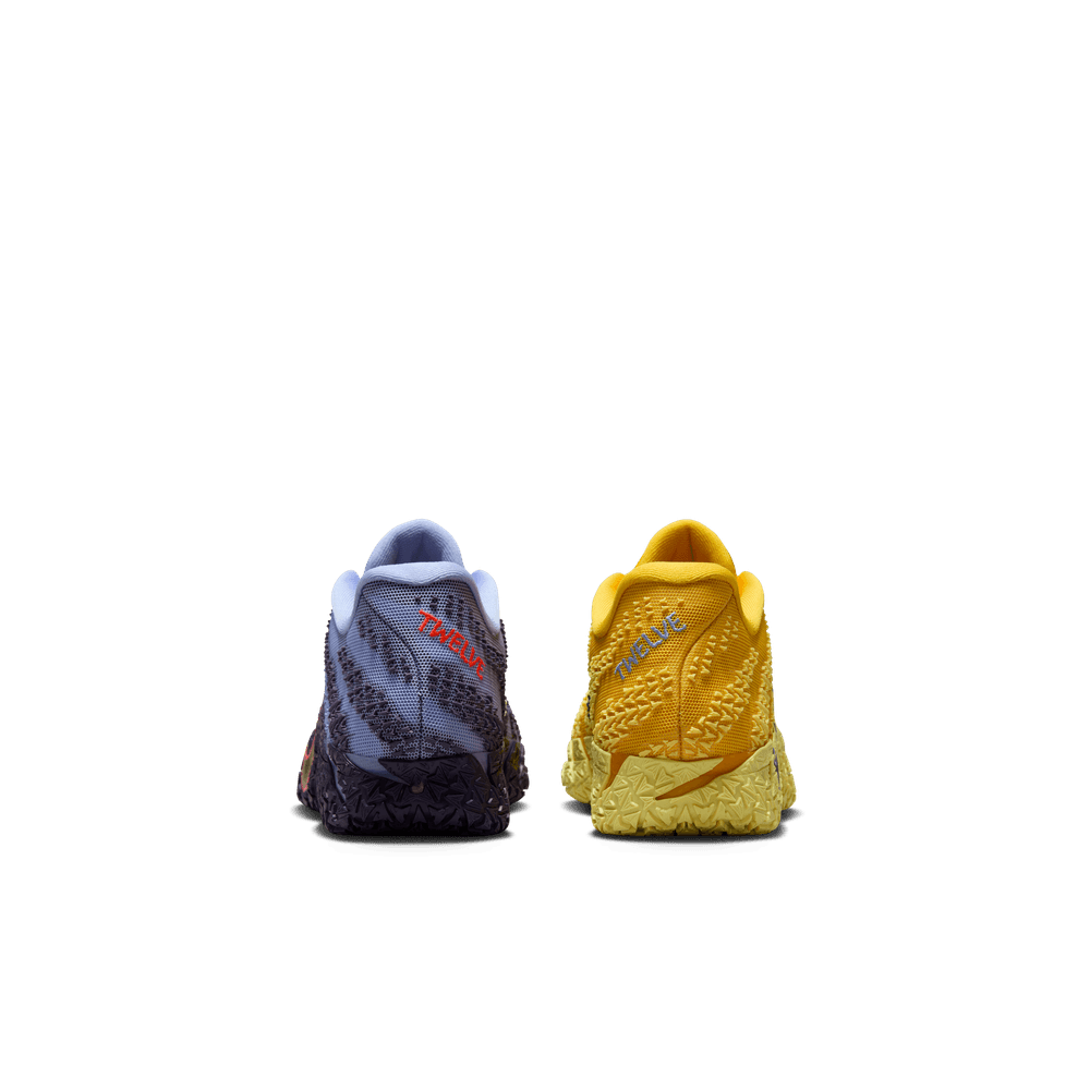 Ja Morant Ja 3 "Channel 12" Basketball Shoes 'Gold/Yellow/Blue/Grey'