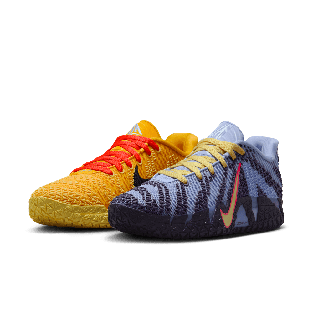 Ja Morant Ja 3 "Channel 12" Basketball Shoes 'Gold/Yellow/Blue/Grey'