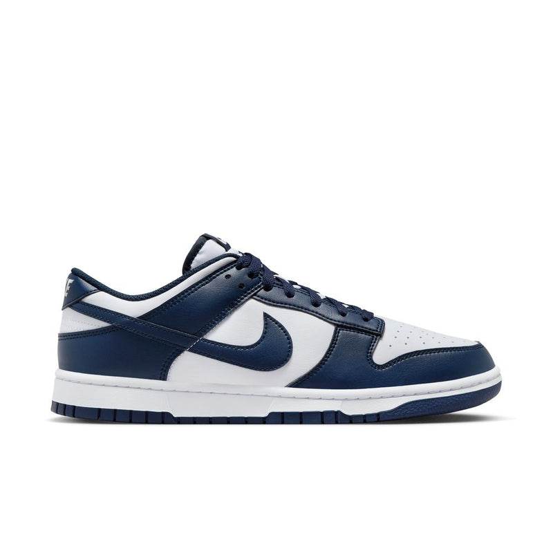 Nike Dunk Low Retro Men's Shoes 'White/Navy'