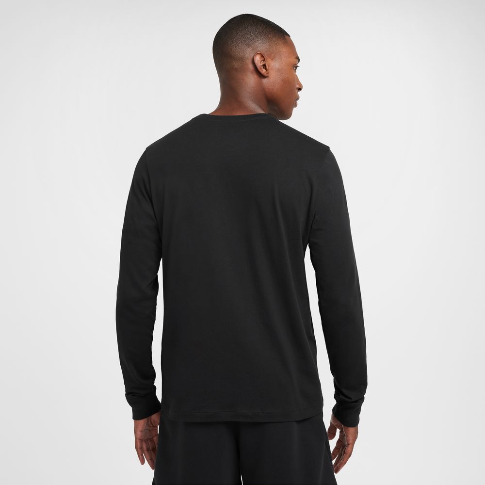 Nike Men's Long-Sleeve Basketball T-Shirt 'Black'