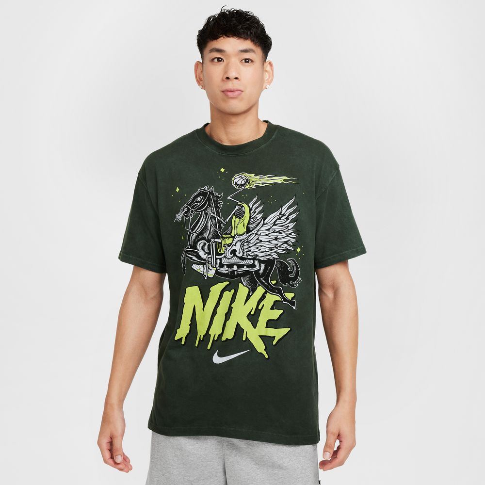 Nike Men's Max90 Basketball T-Shirt 'Sequoia'