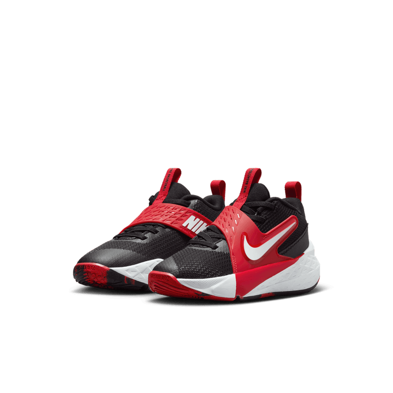 Nike Team Hustle D 12 Little Kids' Shoes (PS) 'Black/White/Red'