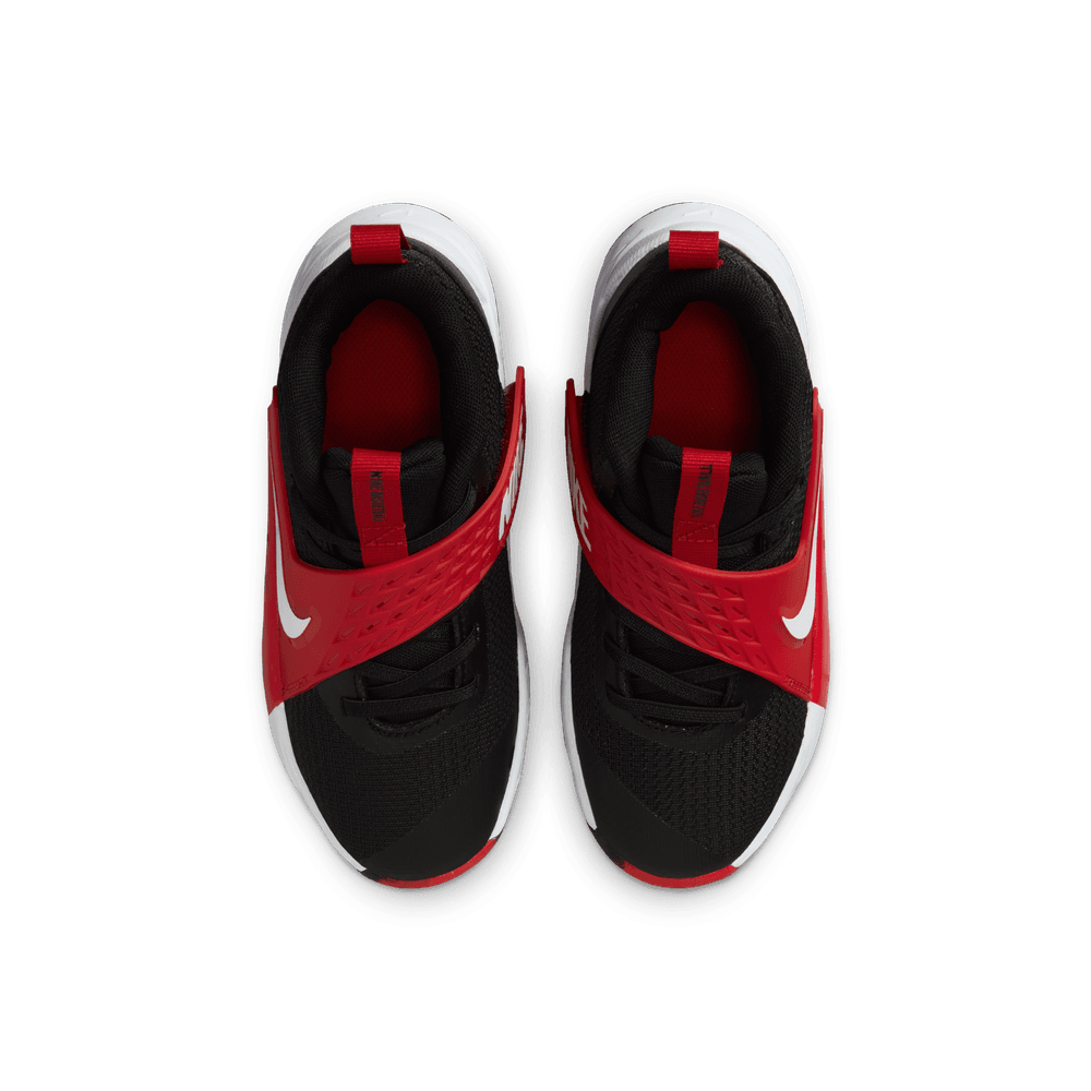 Nike Team Hustle D 12 Little Kids' Shoes (PS) 'Black/White/Red'