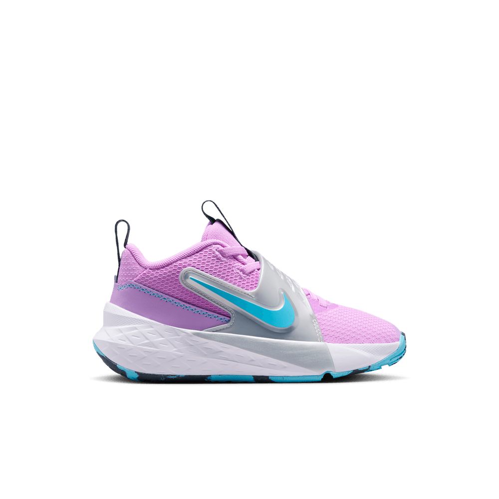 Nike Team Hustle D 12 (PS) Kids Basketball Shoes 'Fuchsia'