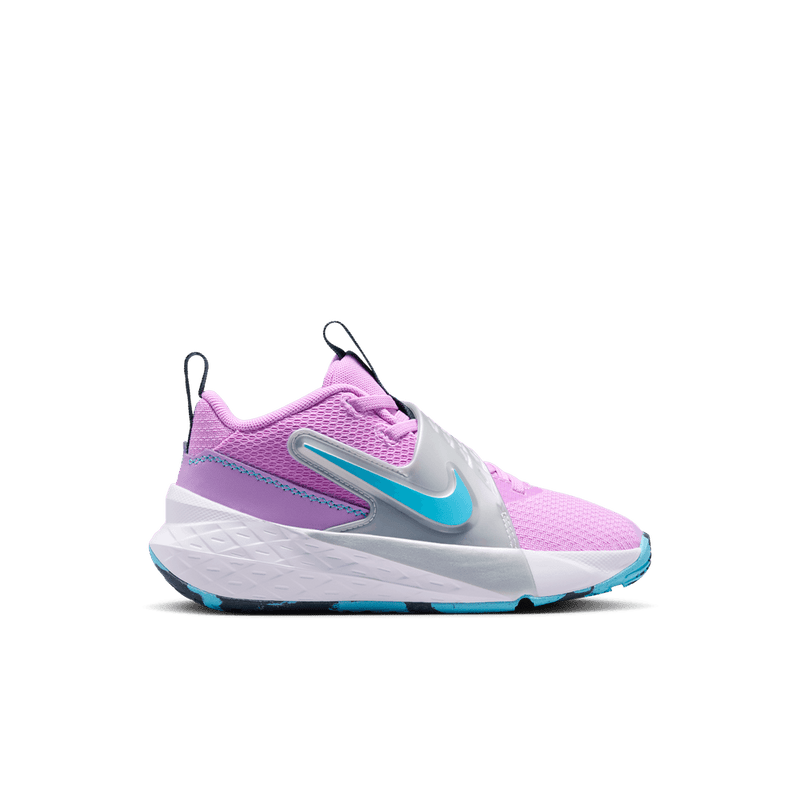 Nike Team Hustle D 12 (PS) Kids Basketball Shoes 'Fuchsia'