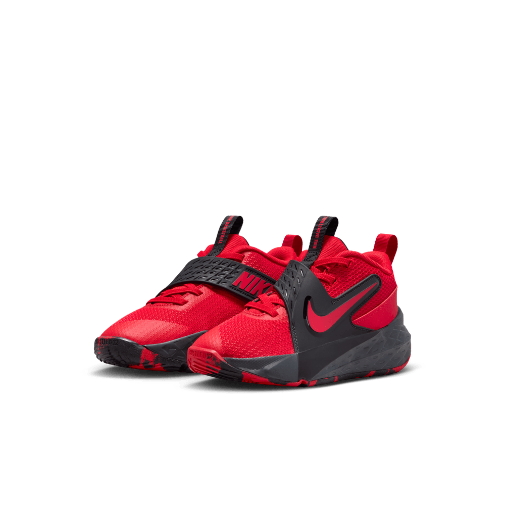 Nike Team Hustle D 12 Little Kids' Shoes (PS) 'Red/Black'