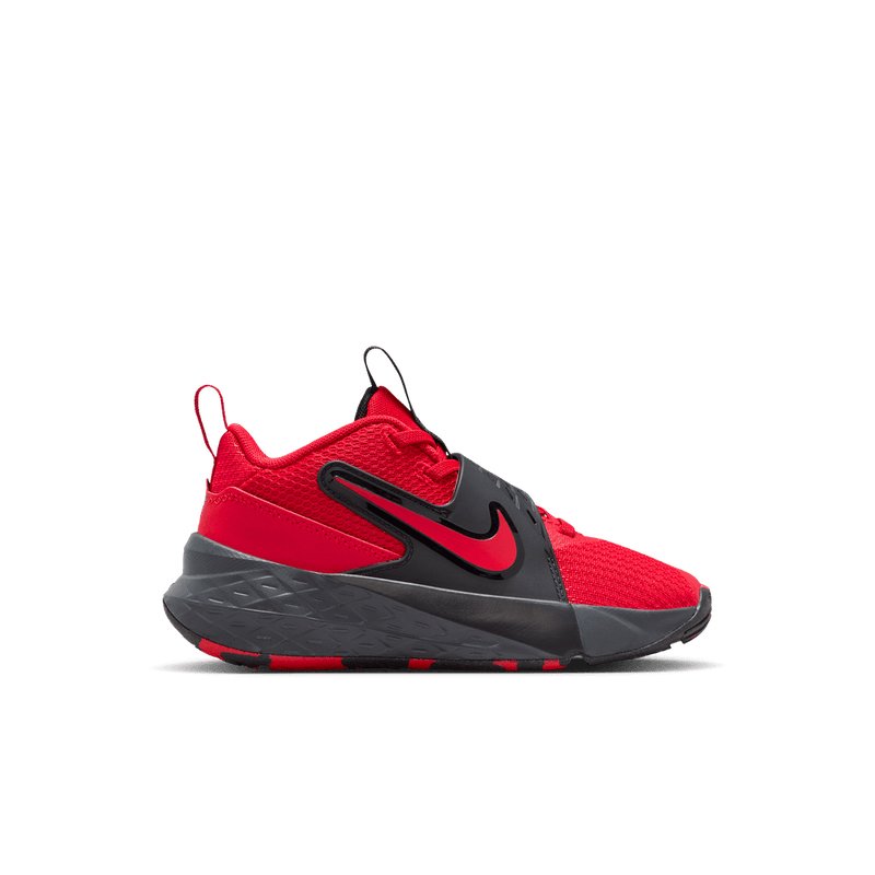 Nike Team Hustle D 12 Little Kids' Shoes (PS) 'Red/Black'