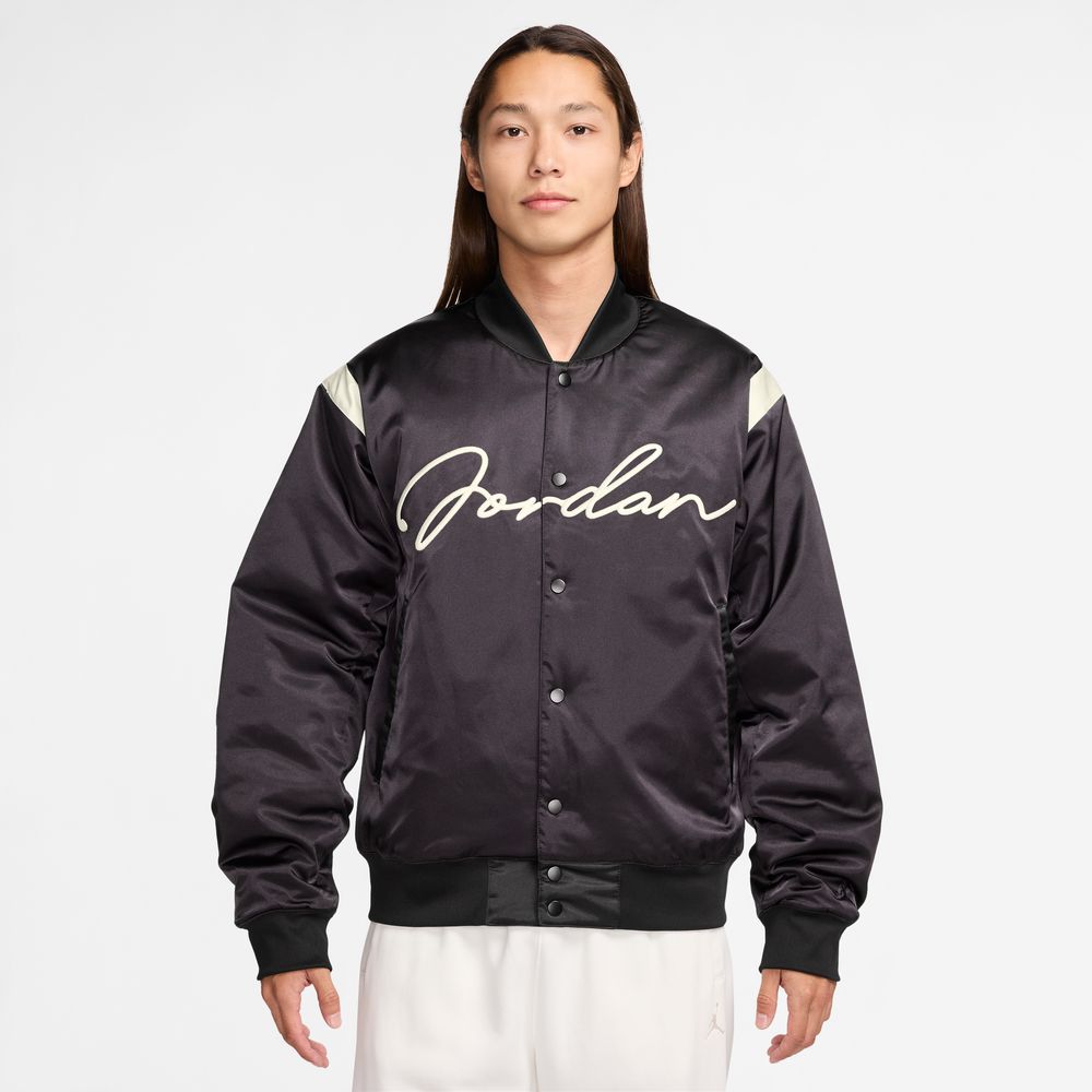 Jordan MVP Men's Varsity Jacket 'Off Noir/Sail'