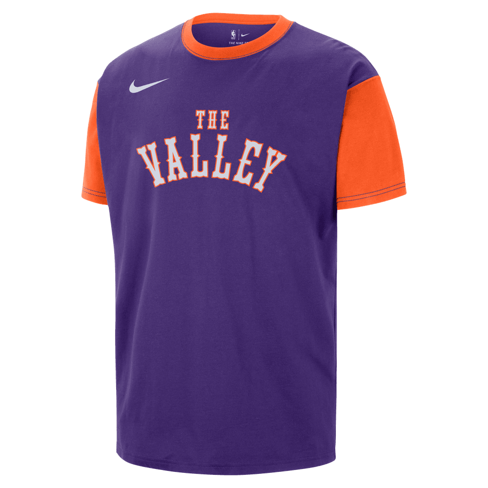 Phoenix Suns Courtside City Edition Men's Nike NBA T-Shirt 'Purple'