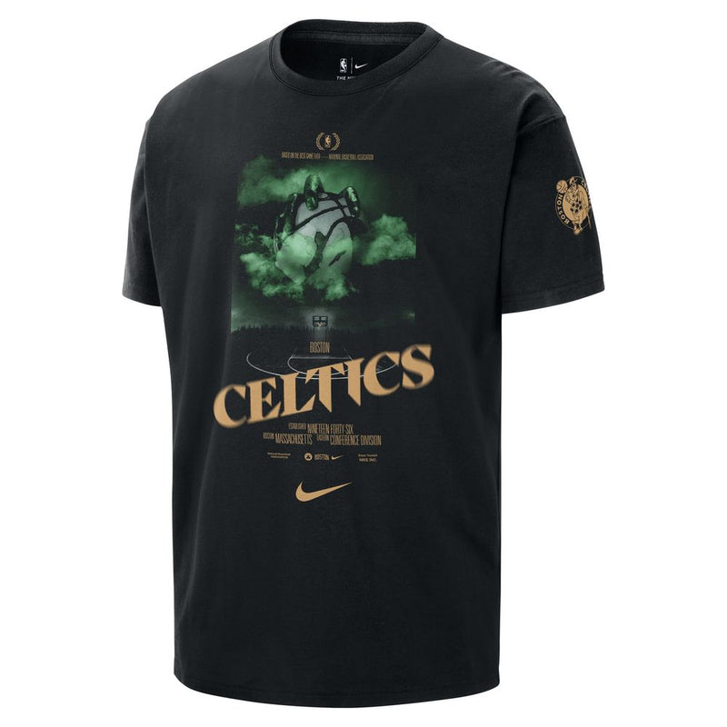 Boston Celtics Courtside Men's Nike NBA T-Shirt 'Black'