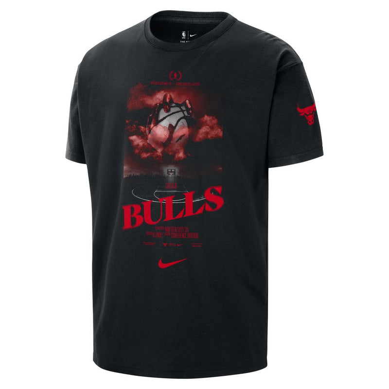 Chicago Bulls Courtside Men's Nike NBA T-Shirt 'Black'