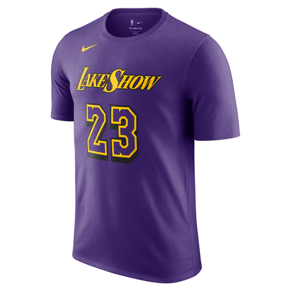 LeBron James Los Angeles Lakers Essential City Edition Men s Nike NBA Bouncewear