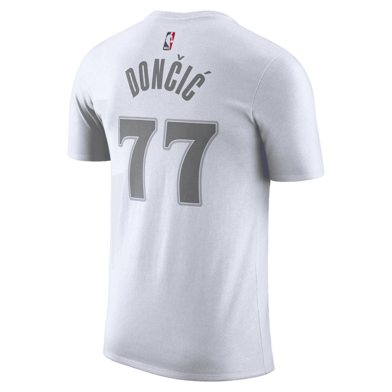 Luka Dončić Dallas Mavericks Essential City Edition Men's Nike NBA T-Shirt 'White'