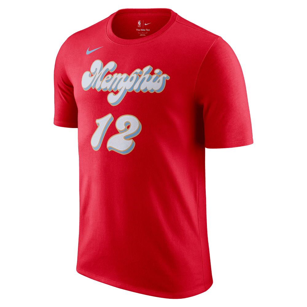 Ja Morant Memphis Grizzlies Essential City Edition Men's Nike NBA T-Shirt 'Red'