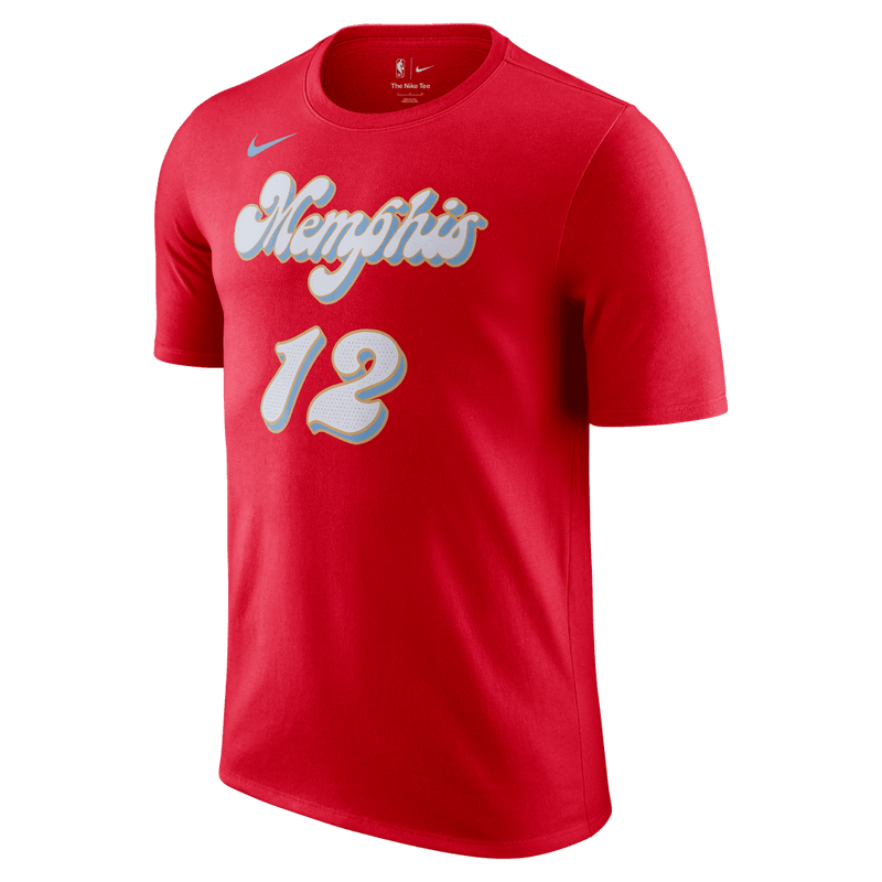 Ja Morant Memphis Grizzlies Essential City Edition Men's Nike NBA T-Shirt 'Red'