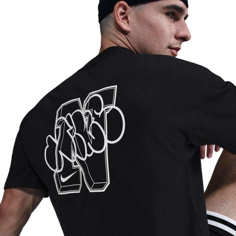 Nike Men's Max90 Basketball T-Shirt 'Black'