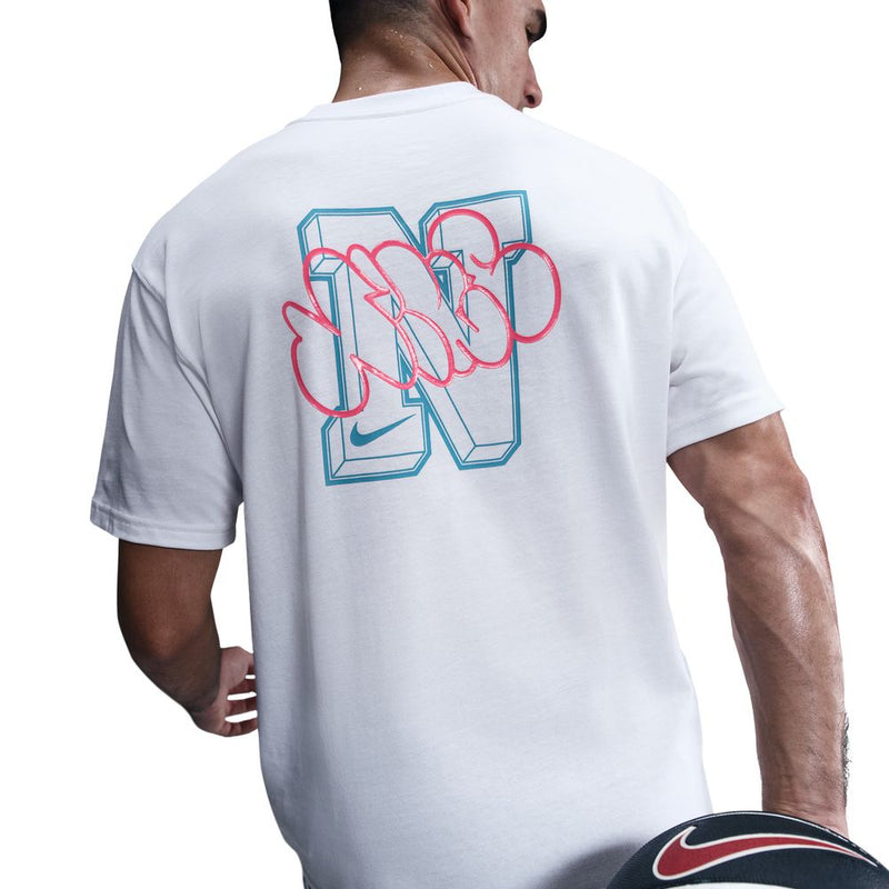 Nike Men's Max90 Basketball T-Shirt 'White'