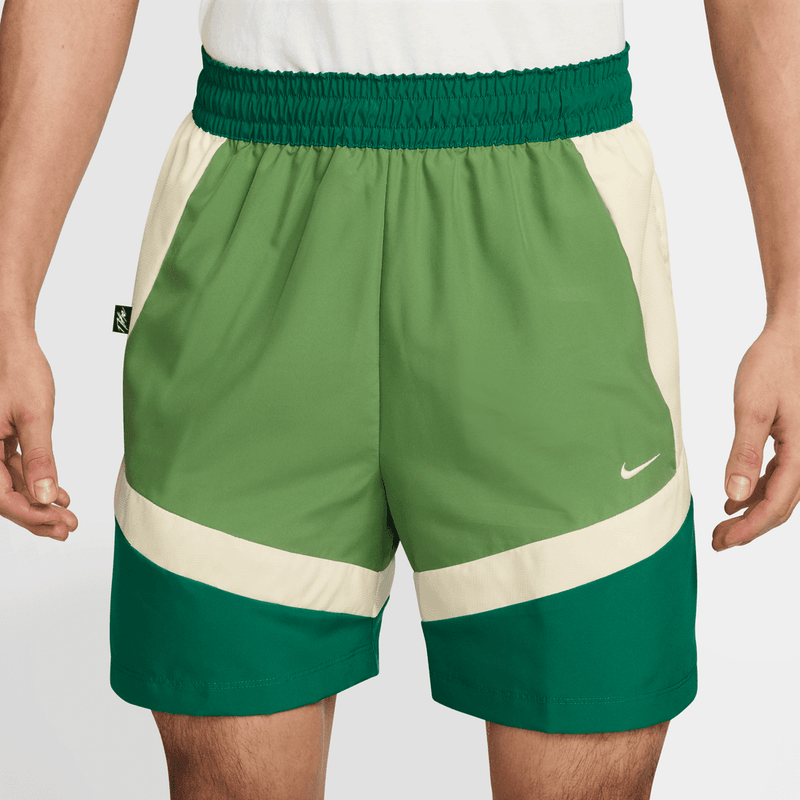 Nike Icon Men's 6" Woven Basketball Shorts 'Chlorophyll/Ivory'