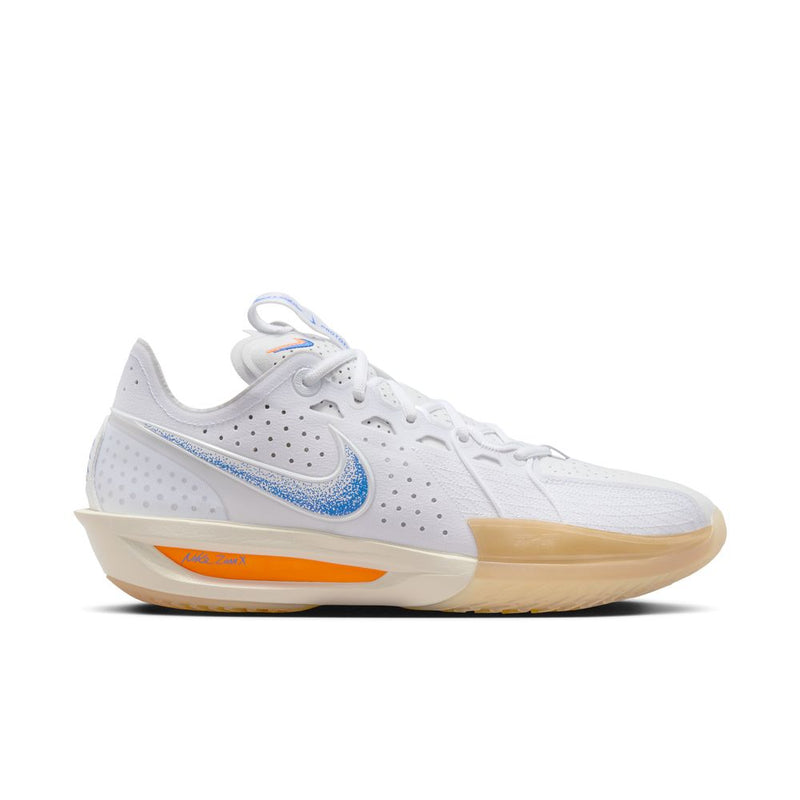 Nike G.T. Cut 3 FP "Blueprint" Basketball Shoes 'White/Racer Blue/Coconut Milk/Gum Yellow'