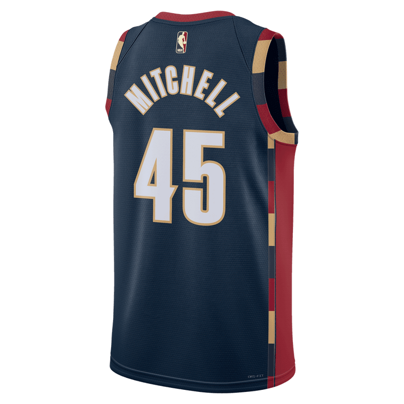 Donovan Mitchell Cleveland Cavaliers 2025/26 Hardwood Classics Men's Nike Dri-FIT NBA Swingman Jersey 'Navy'