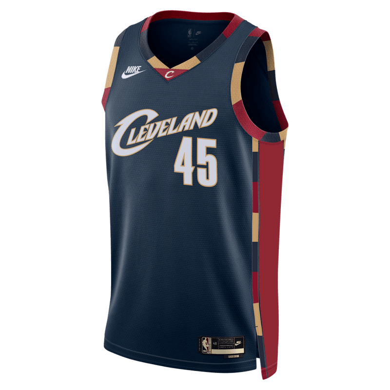 Donovan Mitchell Cleveland Cavaliers 2025/26 Hardwood Classics Men's Nike Dri-FIT NBA Swingman Jersey 'Navy'