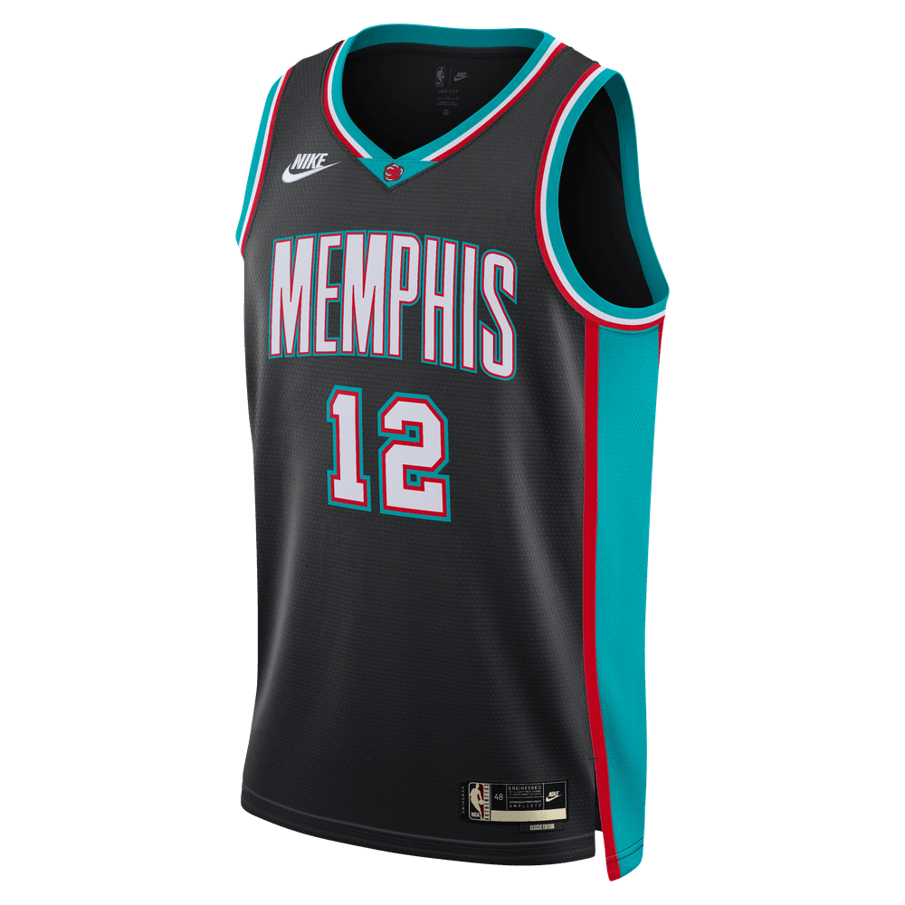 Ja Morant Memphis Grizzlies 2025/26 Hardwood Classics Men's Nike Dri-FIT NBA Swingman Jersey 'Black'