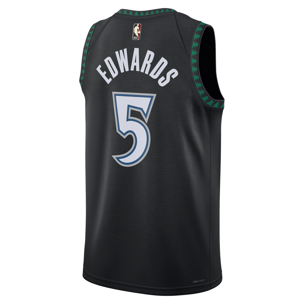 Anthony Edwards Minnesota Timberwolves 2025/26 Hardwood Classics 'Black'