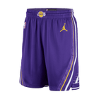 Los Angeles Lakers Statement Edition Swingman Men's Jordan Dri-FIt NBA Shorts 'Purple'