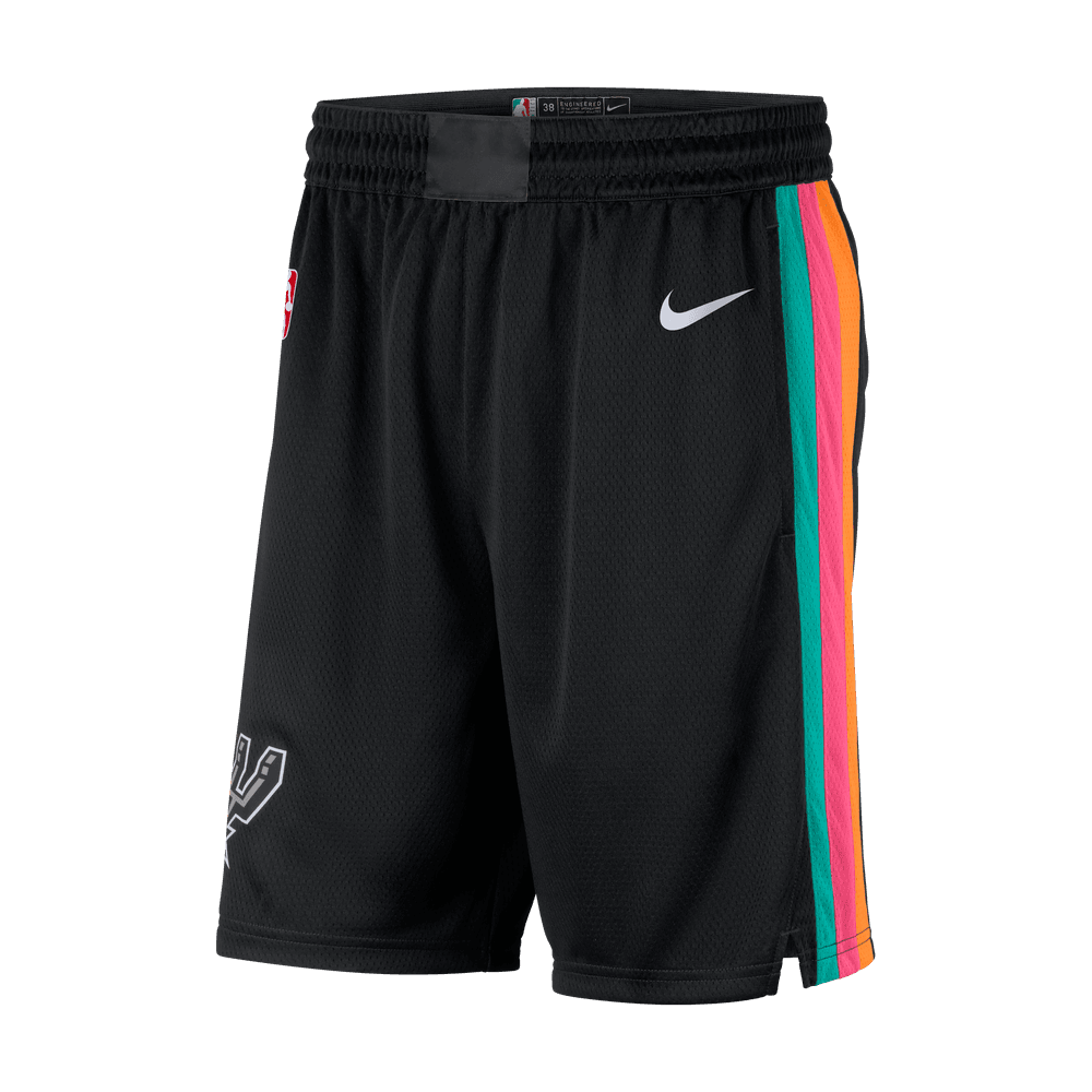 San Antonio Spurs City Edition Men's Nike Dri-FIT NBA Swingman Shorts 'Black'