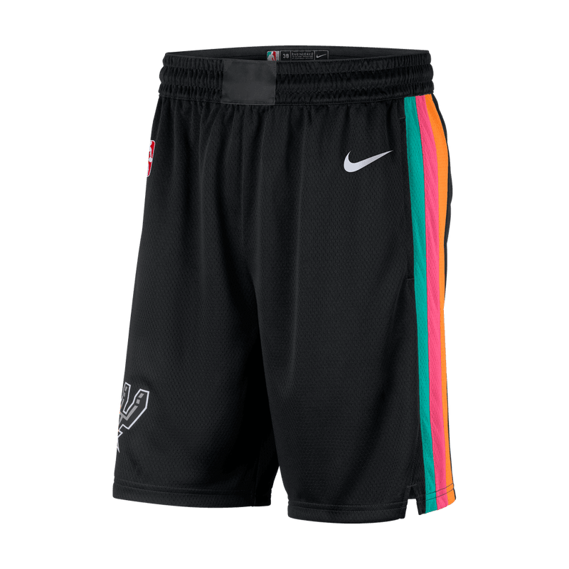 San Antonio Spurs City Edition Men's Nike Dri-FIT NBA Swingman Shorts 'Black'