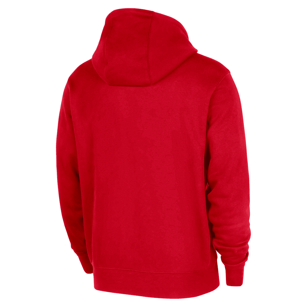Chicago Bulls Club Men's Nike NBA Practice Pullover Hoodie 'Red'