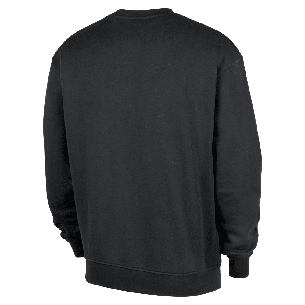 Milwaukee Bucks Club Men's Nike Basketball Practice Fleece Crew 'Black'