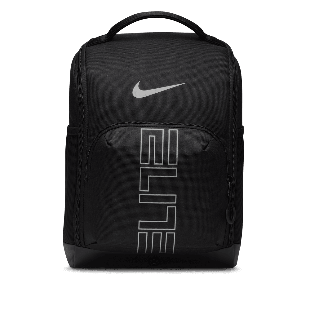 Nike Varsity Elite Basketball Shoe Bag (14L) 'Black/Metallic Silver'
