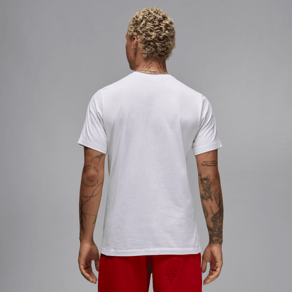 Jordan Men's T-shirt 'White/Red'