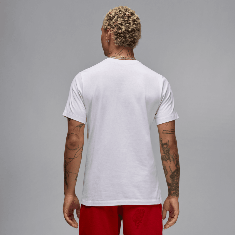 Jordan Men's T-shirt 'White/Red'