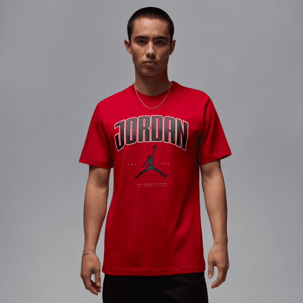Jordan Men's T-shirt 'Red/Black'