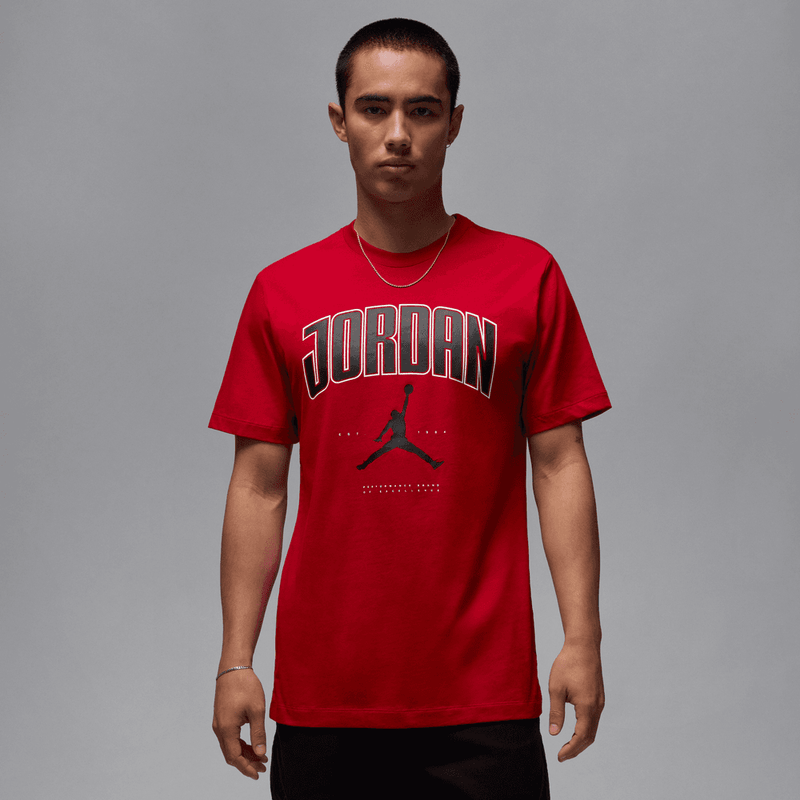 Jordan Men's T-shirt 'Red/Black'