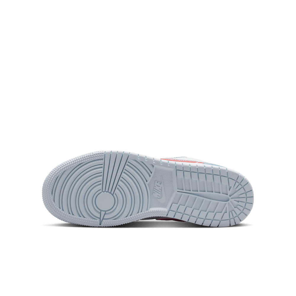 Air Jordan 1 Low SE Big Kids' Shoes (GS) 'Cobalt Bliss/Pink/White'