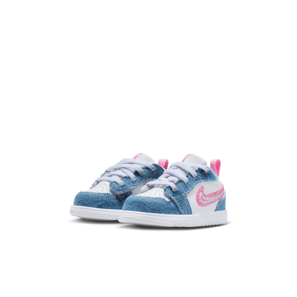 Jordan 1 Low Alt SE Baby/Toddler Shoes (TD) 'Cobalt Bliss/Pink/White'
