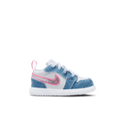 Jordan 1 Low Alt SE Baby/Toddler Shoes (TD) 'Cobalt Bliss/Pink/White'