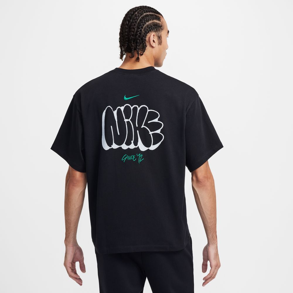 Nike Men's Solo T-shirt 'Black/Malachite'