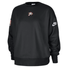 Philadelphia 76ers Hardwood Classics Women's Nike NBA Phoenix Fleece Premium Crewneck Sweatshirt 'Black'
