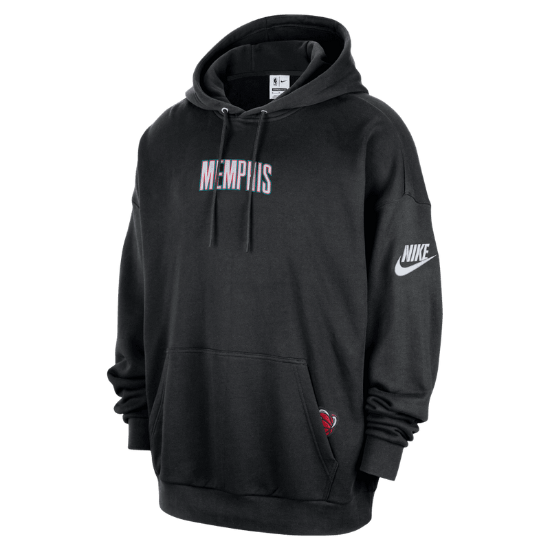 Memphis Grizzlies 2025/26 Hardwood Classics Men's Nike Club NBA Premium Pull-Over Hoodie 'Black'