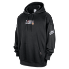 Philadelphia 76ers 2025/26 Hardwood Classics Men's Nike Club NBA Premium Pull-Over Hoodie 'Black'