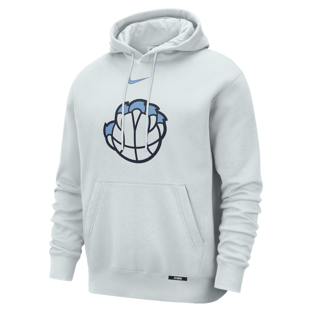 Memphis Grizzlies City Edition Men's Nike Club Hoodie 'Pure Platinum'