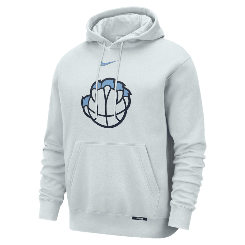 Memphis Grizzlies City Edition Men's Nike Club Hoodie 'Pure Platinum'