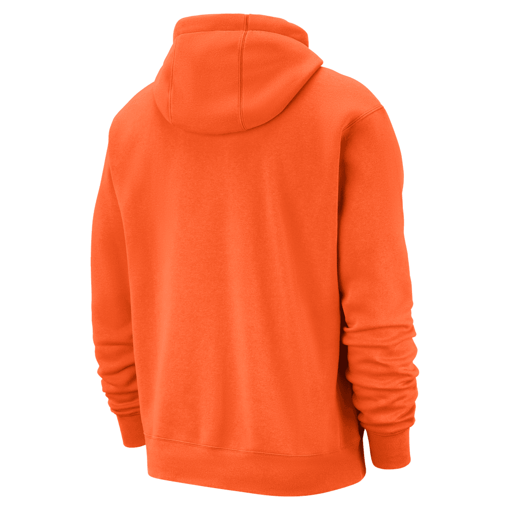 New York Knicks City Edition Men's Nike Club Hoodie 'Brilliant Orange'