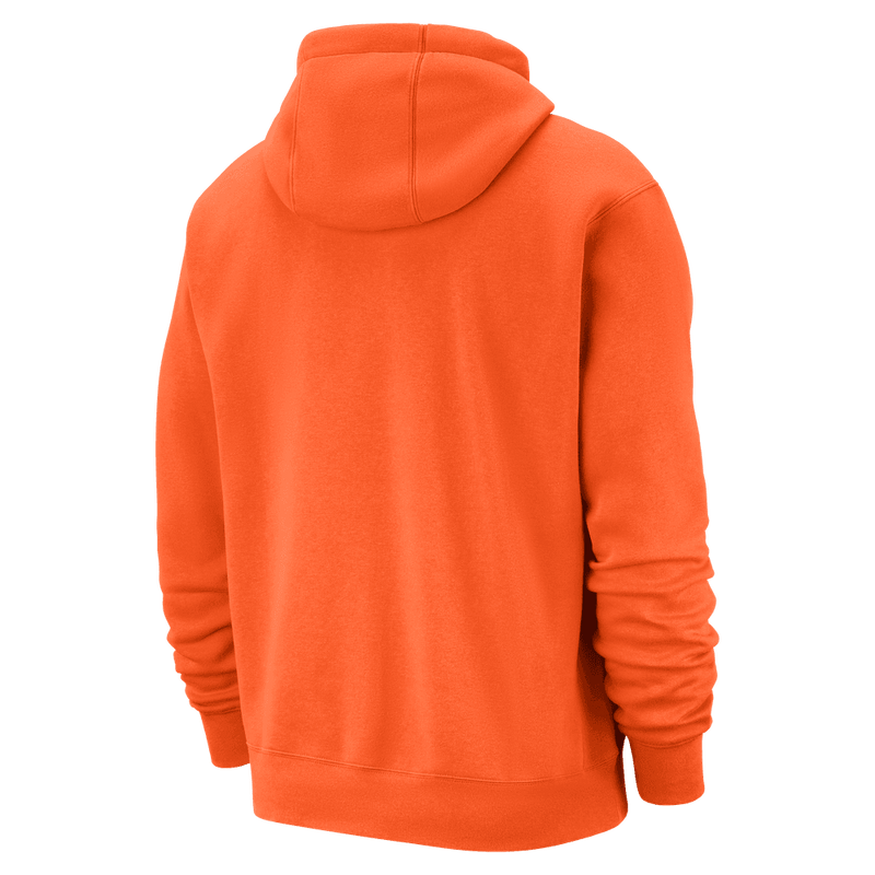 New York Knicks City Edition Men's Nike Club Hoodie 'Brilliant Orange'
